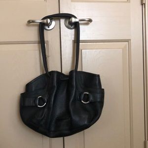 Cole Haan Leather Bucket Purse
